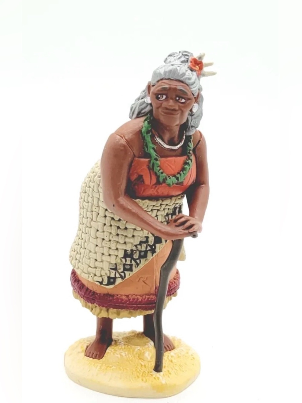 Disney Play Figure Gramma Tala Moana Toy Doll Cake Topper 3.25"